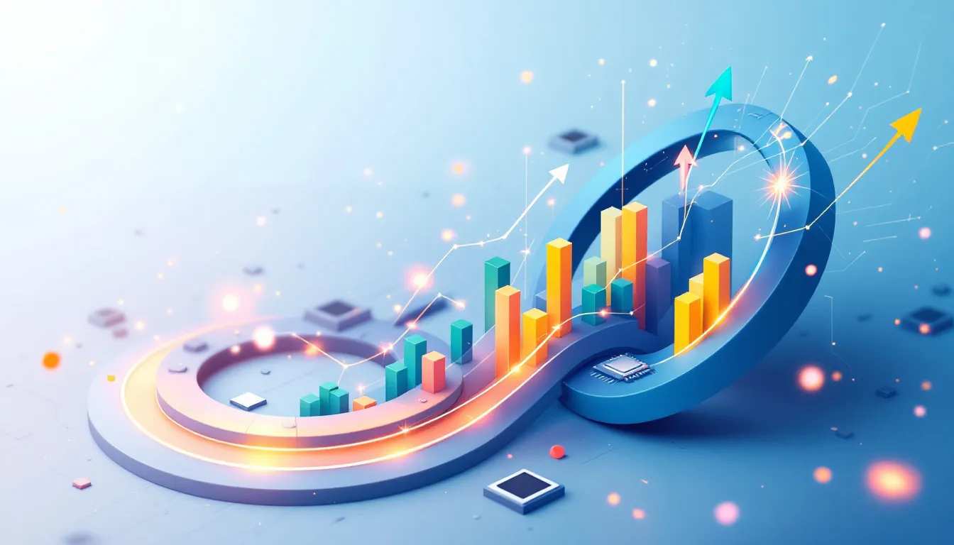 A chart displaying success metrics related to advanced analytics in marketing.