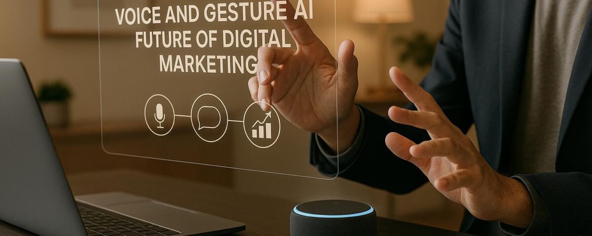 Voice and Gesture AI: Future of Digital Marketing