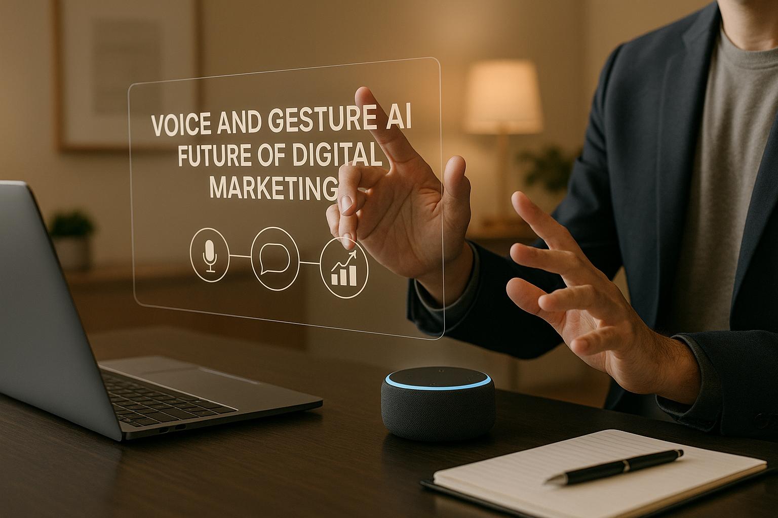 Voice and Gesture AI: Future of Digital Marketing