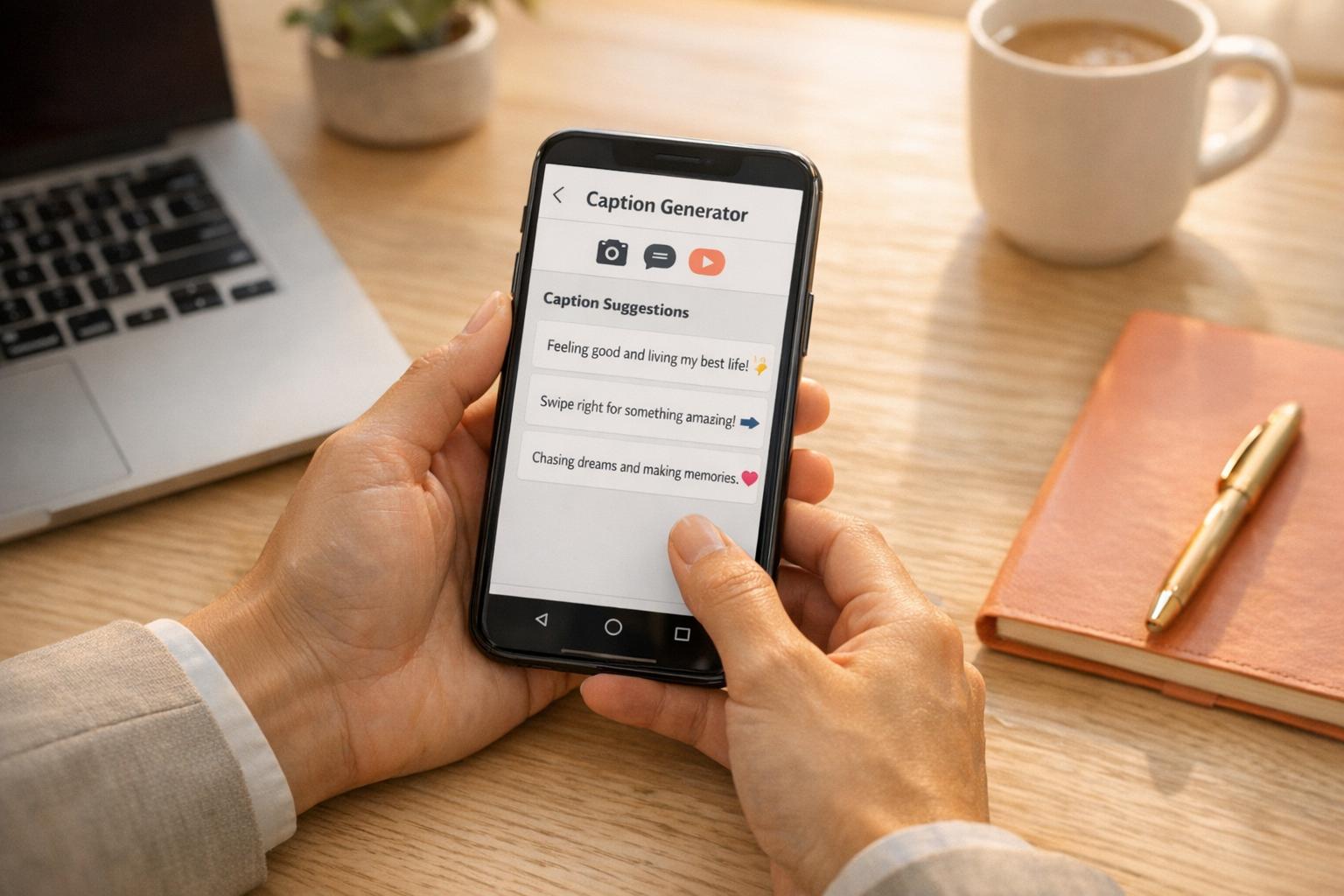 Social Media Caption Generator for Engagement