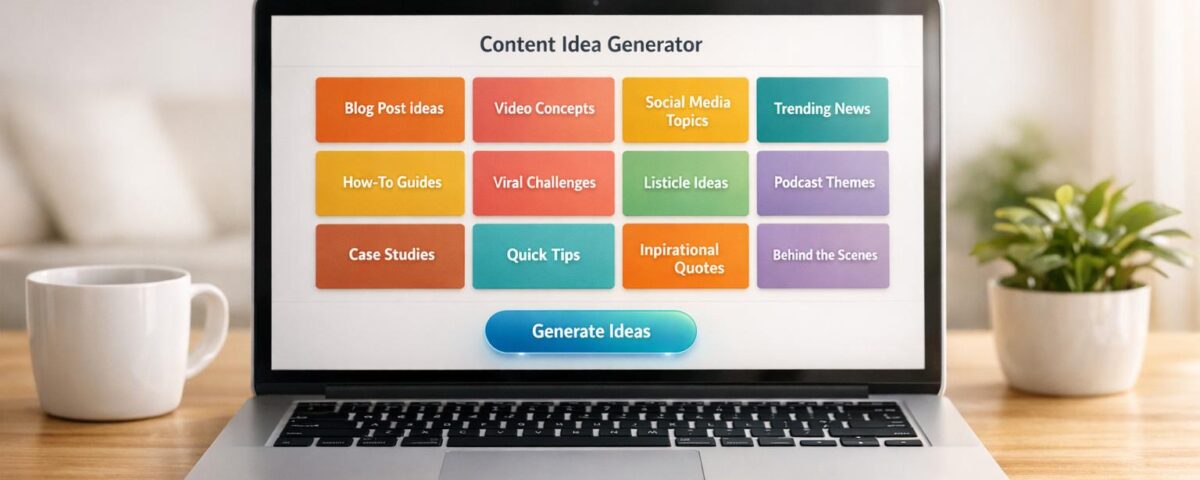 Content Idea Generator for Creators