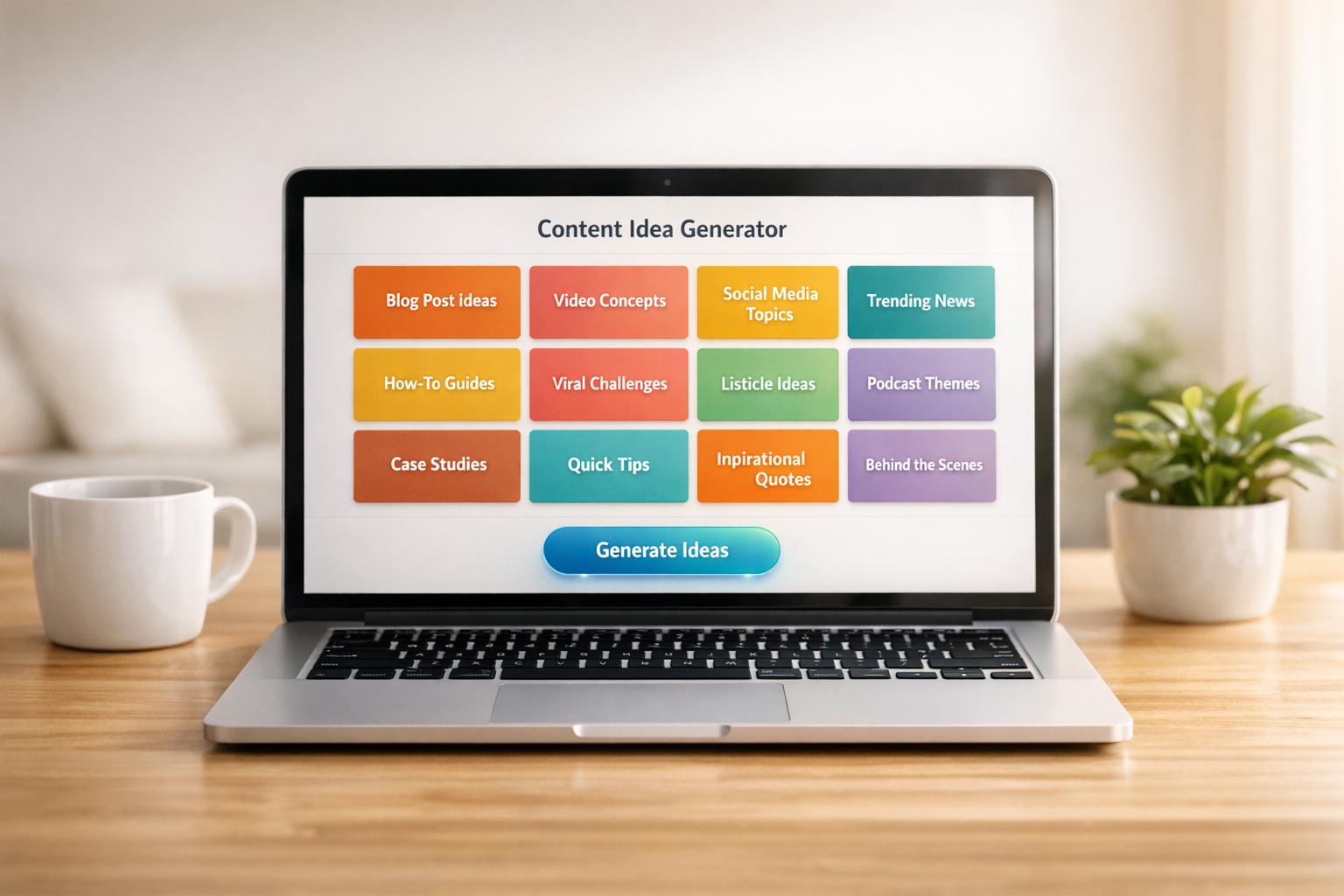 Content Idea Generator for Creators