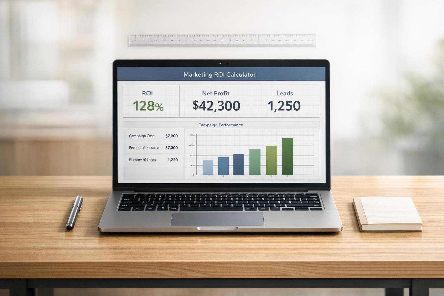 Marketing ROI Calculator for Campaigns