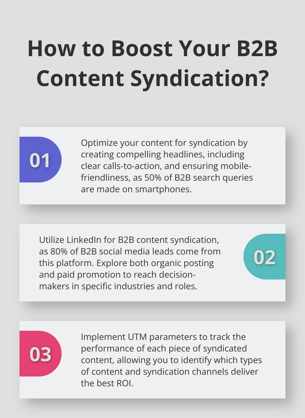 Infographic: How to Boost Your B2B Content Syndication?