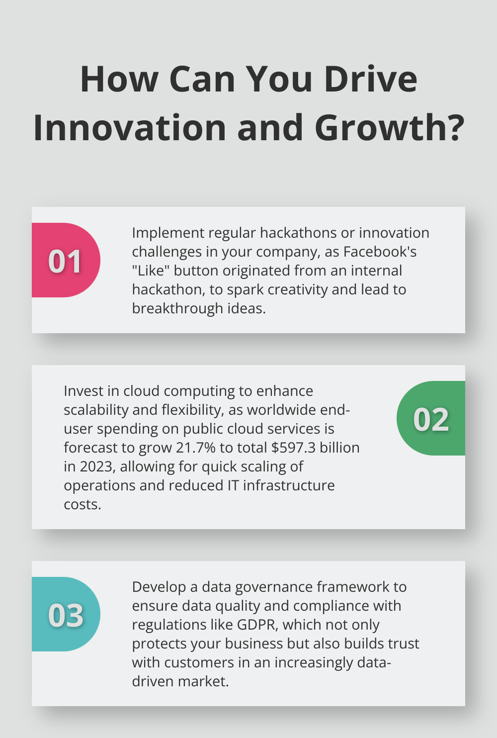 Infographic: How Can You Drive Innovation and Growth?