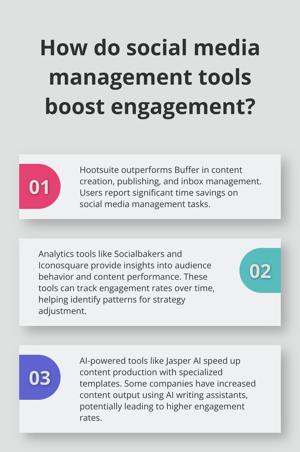 Infographic: How do social media management tools boost engagement?